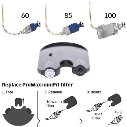 1-5Packs Oticon ProWax MINIFIT Hearing Aid Wax Guards 6 Filters /pack 30 Total