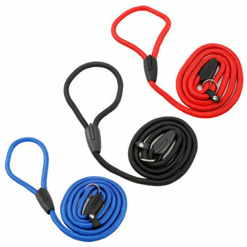 NSW Cesar Millan Dog Puppy Training Correction Leash Slip Lead Pets Nylon Rope