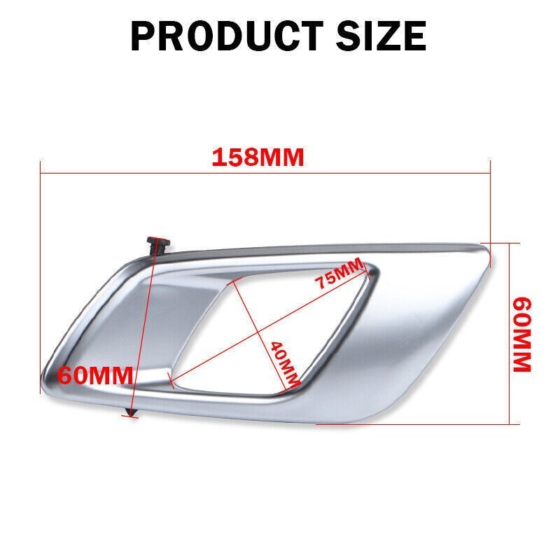 Inner-Door Handle Compatible with Ford Ranger Everest 2012-21 Mazda BT50 2012-2019 New