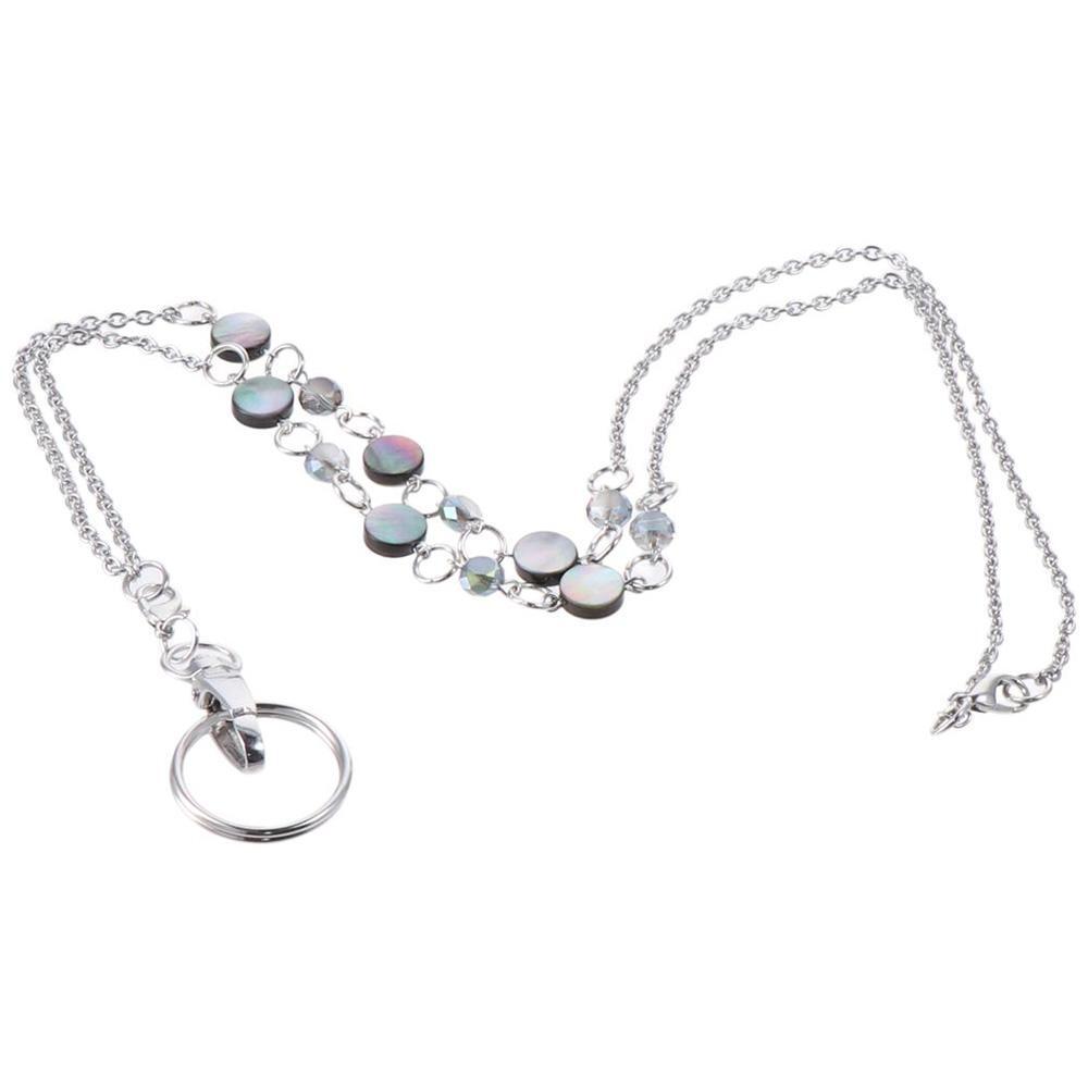 1 PC Key Lanyards Stainless Steel Necklace Lanyard Fashion Lanyards  Women
