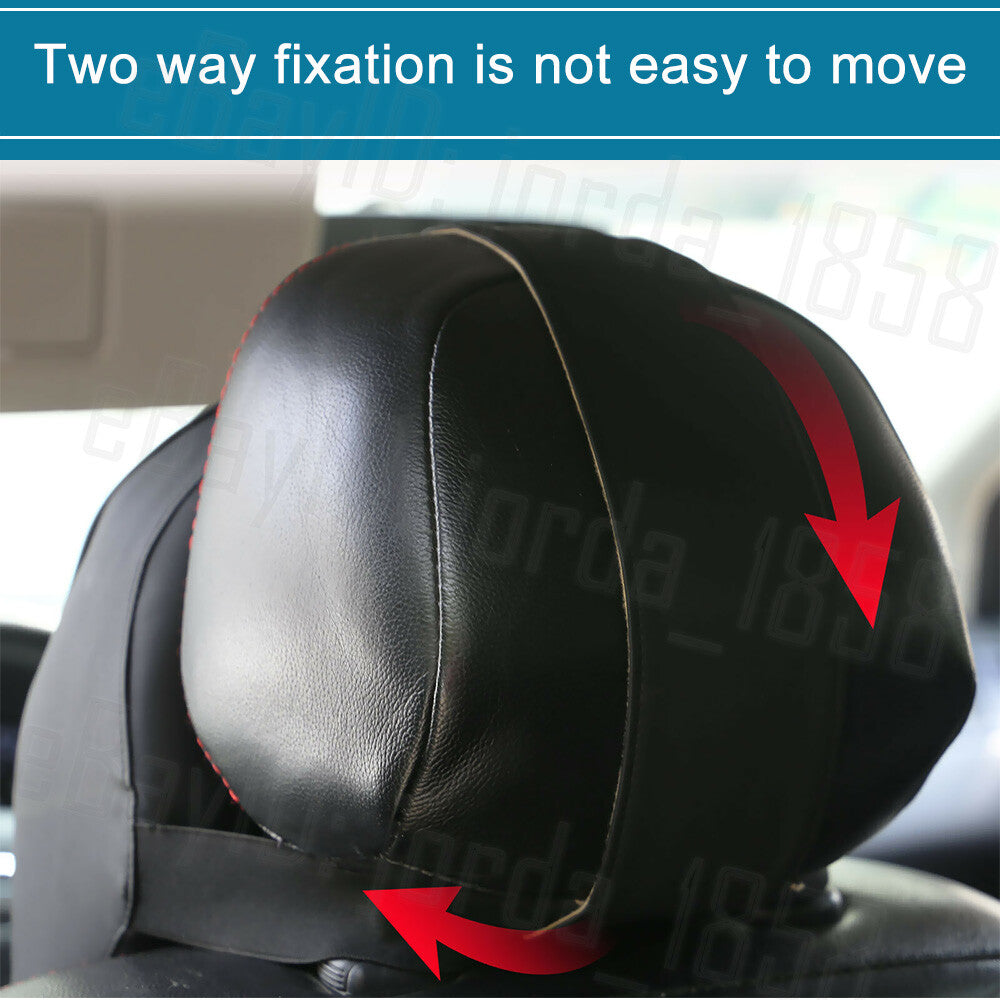 Car Seat Headrest Pad Memory Foam Pillow Head Neck Rest Support Cushion Mat AU – Compatible with Seat