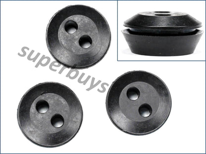 3pcs Rubber Fuel Line Grommets Pipe Washer Whipper Snipper Hose Trimmer Cutter
