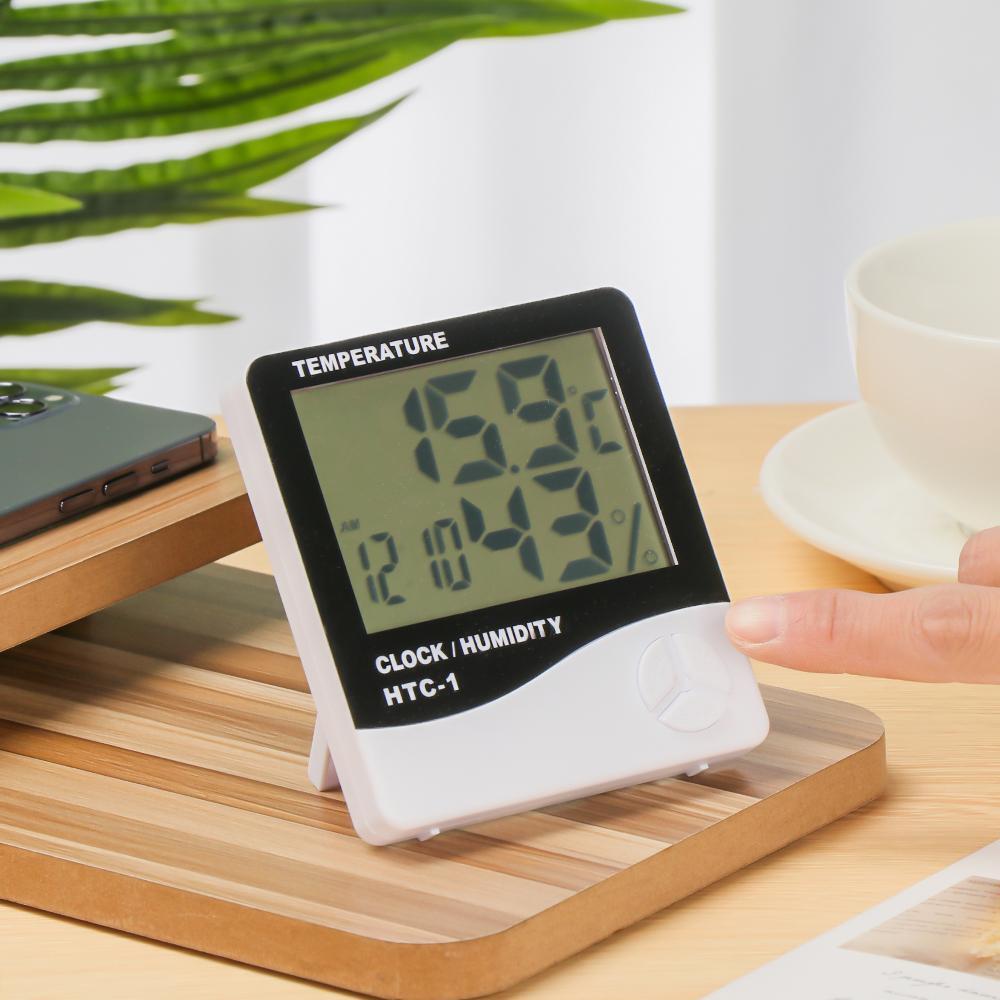 LCD Digital Temperature Humidity Meter Indoor Outdoor Thermometer Hygrometer