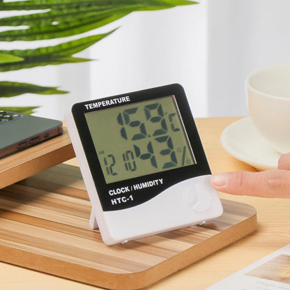 LCD Digital Temperature Humidity Meter Indoor Outdoor Thermometer Hygrometer
