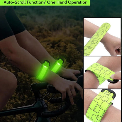 5 Colors LED Light Band Battery Style Reflective Running Gear  Unisex