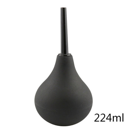 Anal/Vaginal Rectal Cleaner Enema Bulb Douche Vaginal Syringe Silicone Douche AU