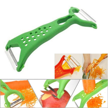 Kitchen Fruit Vegetable Peeler Potato Carrot Cucumber Cheese Slicer Tool AU New