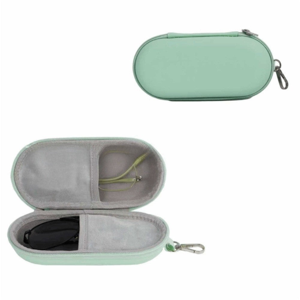 Fashion Hard Shell Double Glasses Case Portable Travel Sunglasses Organizer