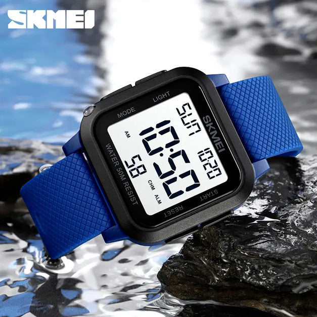 SKMEI Digital Watch Sports Mens 50M Waterproof Resistant Casual Military 1894