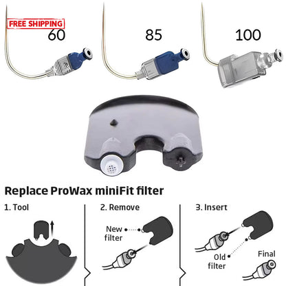 1-5Packs Oticon ProWax MINIFIT Hearing Aid Wax Guards 6 Filters /pack 30 Total