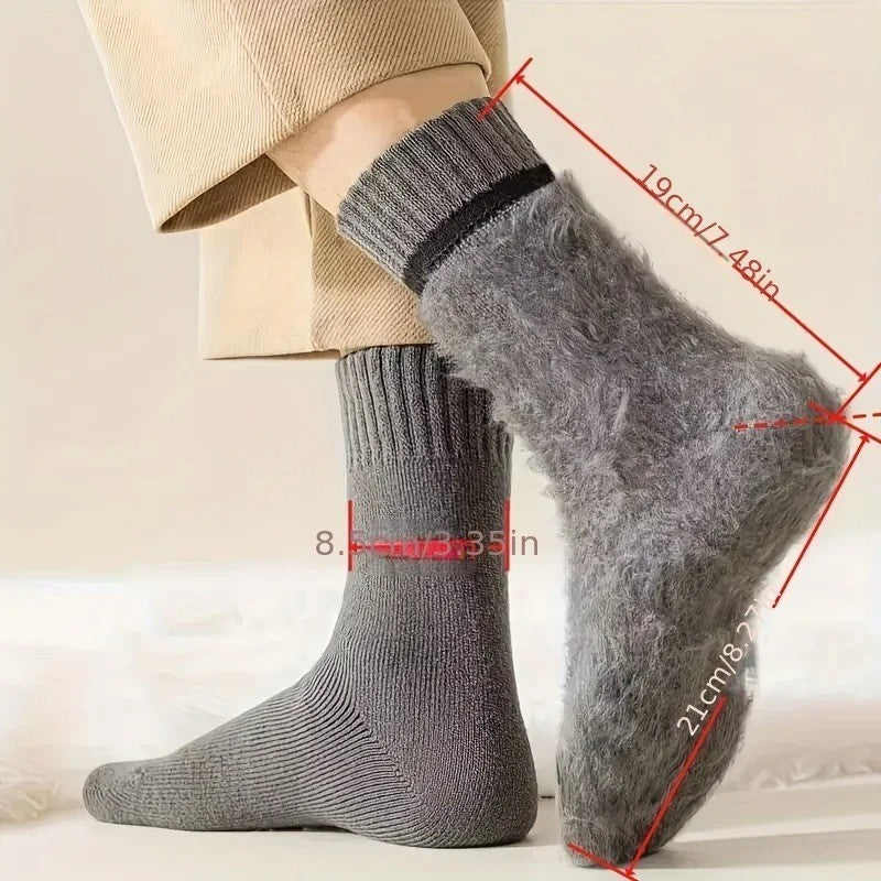5 Pairs 6-11 AUSTRALIAN MERINO WOOL THERMAL HEAVY DUTY EXTRA THICK WORK SOCKS