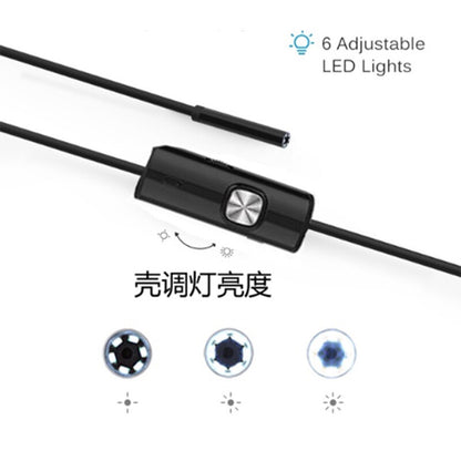 Waterproof HD Endoscope USB Type-C Borescope Inspection Snake Camera For Android