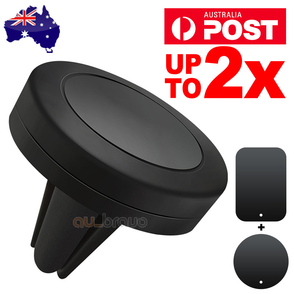 Universal Car Mount Air Vent Magnetic Phone Holder for All iPhone Android Phones