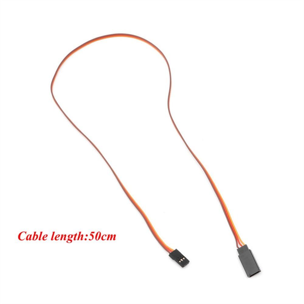 10Pcs 100-500mm Servo Extension Lead Wire Cable For RC Futaba JR Male to Female
