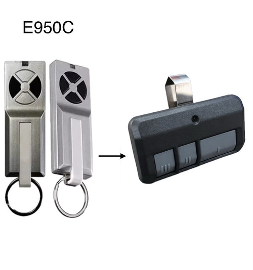 Chamberlain E950C Compatible Garage Door Remote Control with Visor Clips