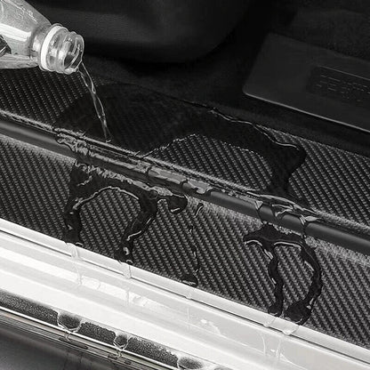 4pcs Compatible with Nissan X-TRAIL Accessories Car Door Sill Protector Guard Step Stickers