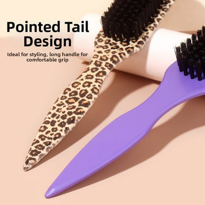Slick Back Hair Brush Unisex Backcombing Hair Styling  Brush  Thick/Fine Hair