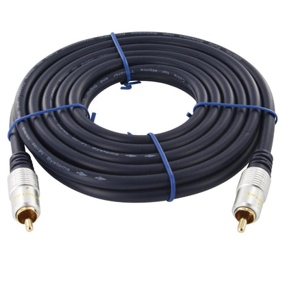 Single RCA Cable for Subwoofer Digital Coaxial Audio Composite Video Gold Plated