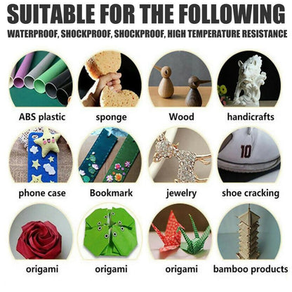 1-10PCS Welding High-Strength Oily Glue - Uniglue Universal Super Glue 50g AU