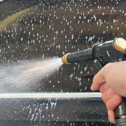 Garden Hose Nozzle Auto Wash Water Gun High Pressure Spray for Cleaning Watering