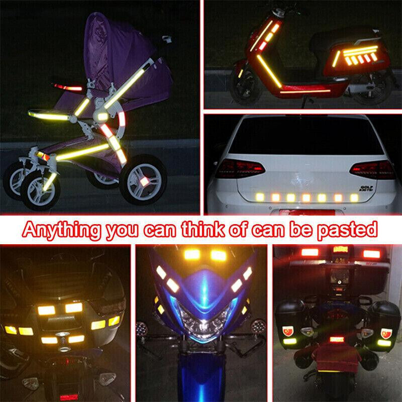 3meters Safety Warning Reflective Tapes Adhesive Sticker Car Truck Decal Strip