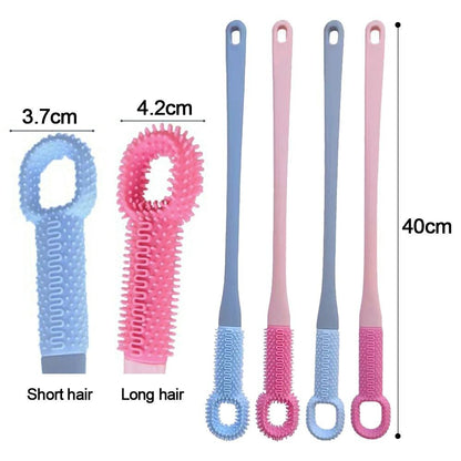 Foot Scrubber Shower Foot Wash Brush Toe Gap Cleaner  Feet Care Tool