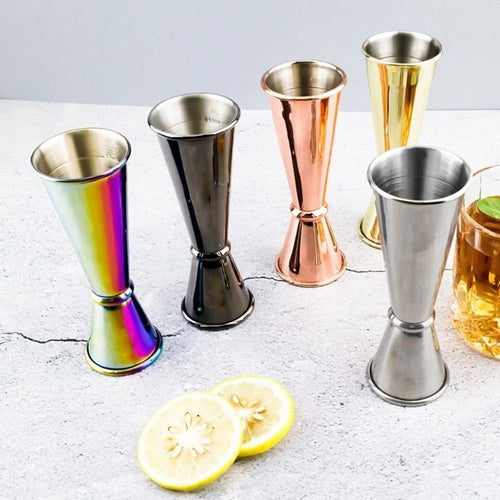 Stainless Steel Jigger Double Shot Drink Spirit Measure Cocktail Measure 30/60ml