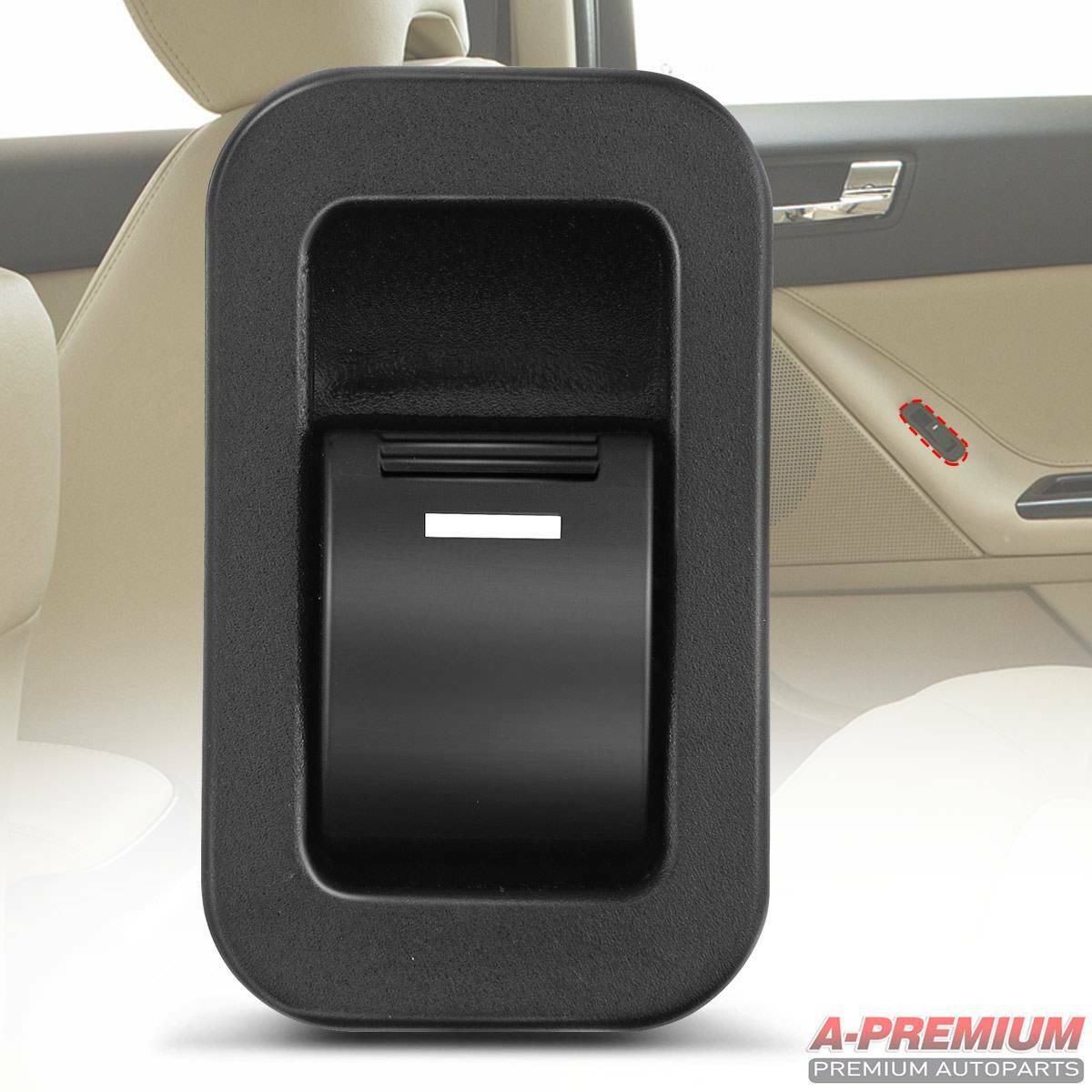Single Power Window Switch Compatible with Ford Falcon FG Territory SX SY Illuminated 6 Pins