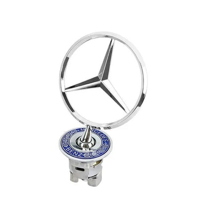 Bonnet Hood Spring Logo Emblem For Mercedes Benz C180 C200 E200 E260L S300 S350