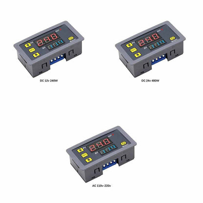 DC 12V 24V Digital Timing Delay Relay Home Adjustable Cycle Timer Control Switch