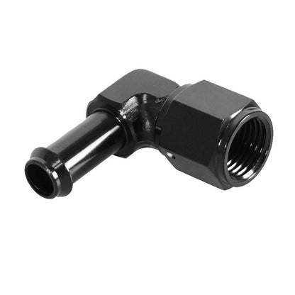 AN6-3/8 AN6-5/16 Barb Hose Fitting 90° Swivel Adapter AN6 Female to 8mm & 9.5mm
