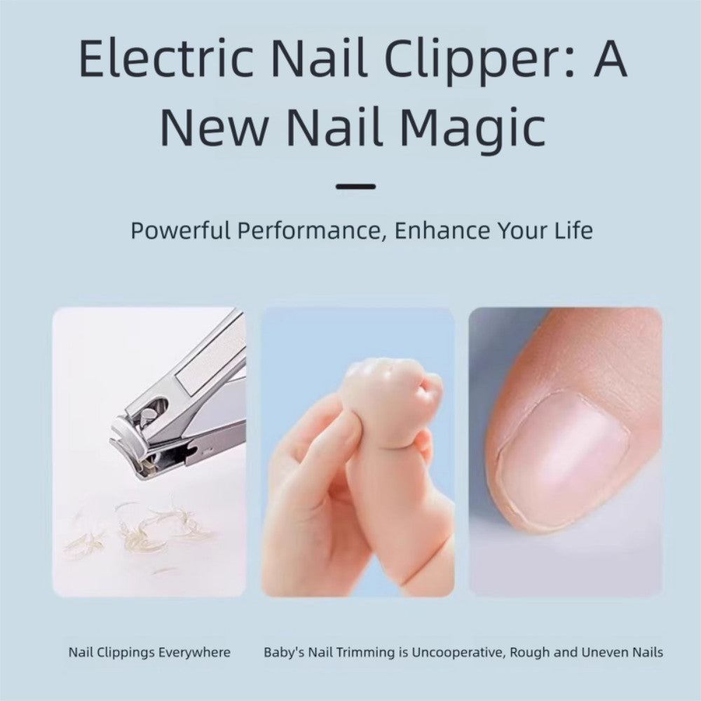 Automatic Nail Grinder Trimmer Electric Fingernail Trimmer  for Baby Adult