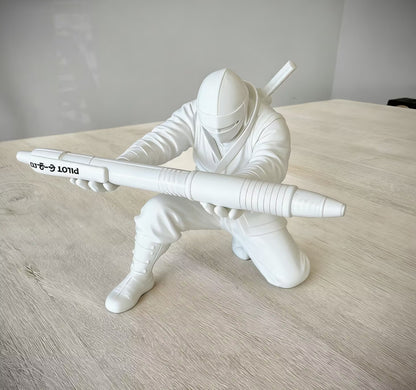 Funny 3D Printing Warrior Ornaments Creative Pen Holder Ninja Ornaments Office
