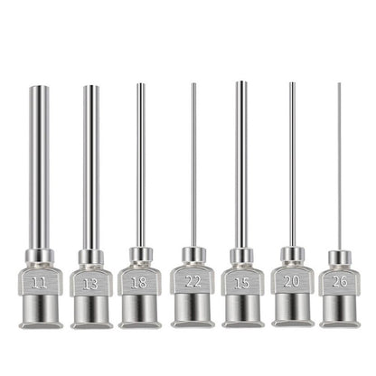 12Pcs 8G-30G Fluids Dispensing Machine Needle Blunt Tip Glue Dispenser Tip