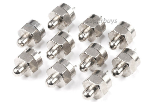 10pcs F Type RF Coaxial Male Terminator End Cap Port Cover Protector Satellite