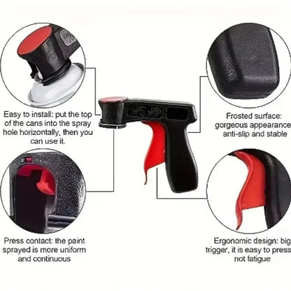 Universal Aerosol Spray Can Trigger Handle Paint Assist Grip Tool for Car Care