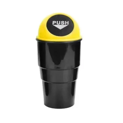 Car Trash Garbage Can Auto Trash Dust Case Holder Bin Box Car-styling Yellow Red