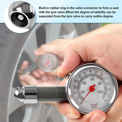 Tire Pressure Guage Car Bike Truck Car Tester Tyre Gauge Auto Dial NEW AU*POST