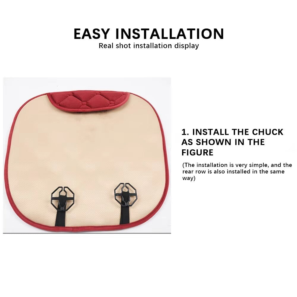 Anti-slip Car Seat Cover Keep Warm Auto Protector Mat Pad Winter – Compatible with Seat