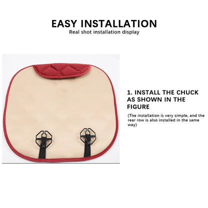 Anti-slip Car Seat Cover Keep Warm Auto Protector Mat Pad Winter – Compatible with Seat