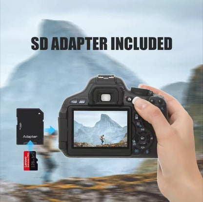 2TB High-Speed Micro TF/SD Card 1TB Cards Class 10 Memory Card Waterproof – Compatible with Lenovo