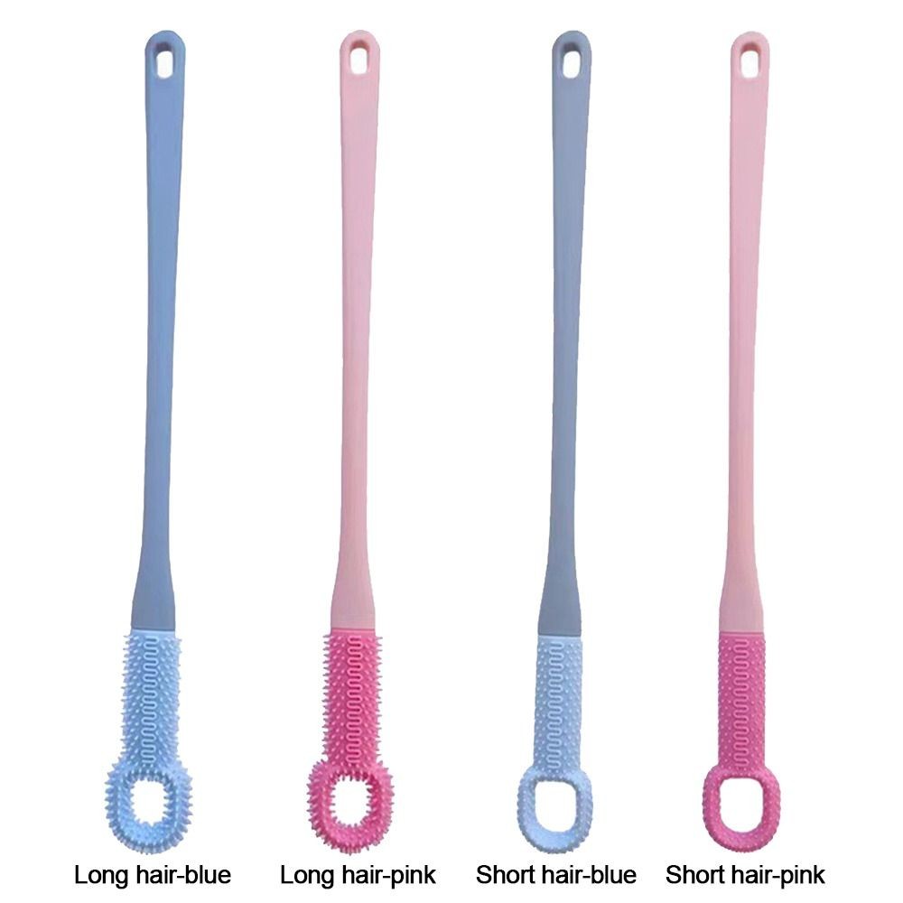 Foot Scrubber Shower Foot Wash Brush Toe Gap Cleaner  Feet Care Tool