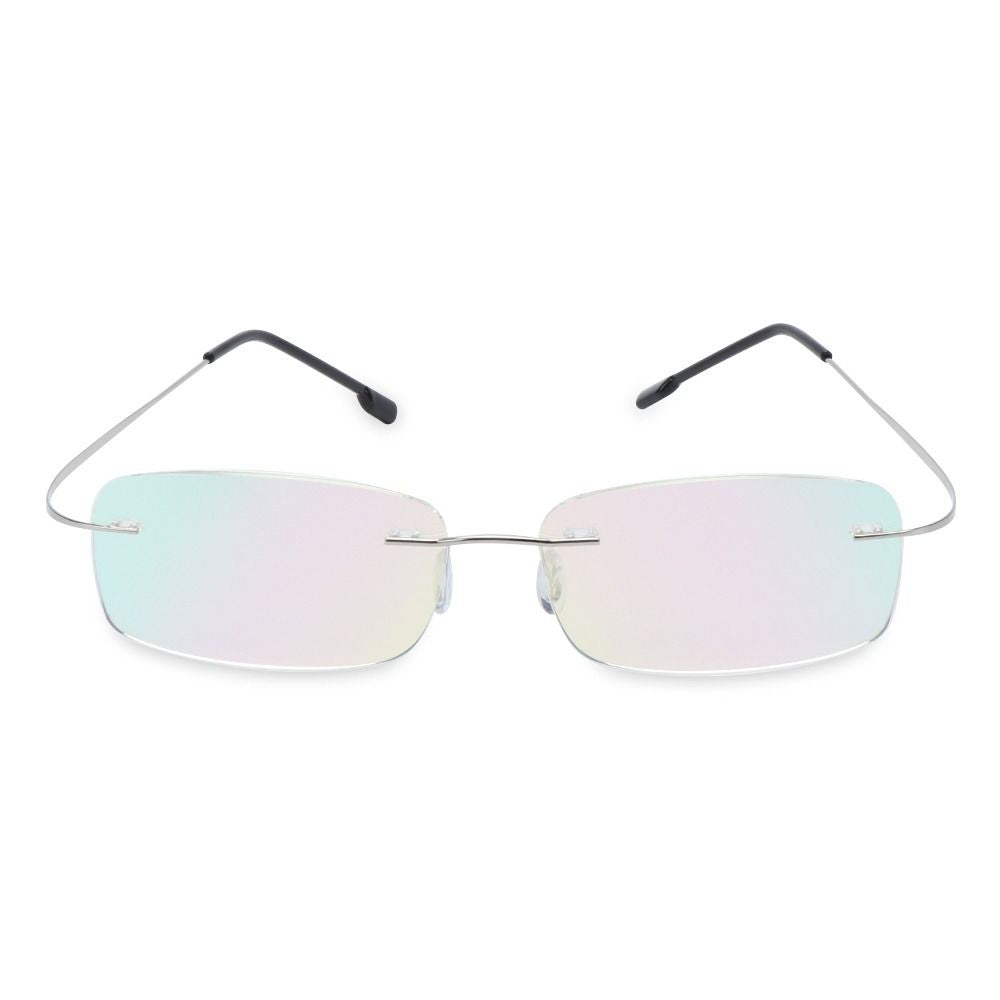 Rimless Memory Titanium Ultra-light Reading Glasses Presbyopic Eyeglasses