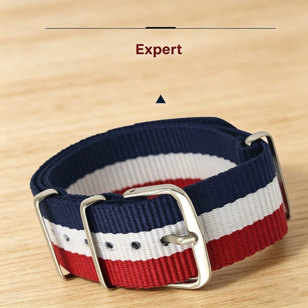 Breathable NATO Watch Strap 20mm 22mm Nylon Watch Band Replacement Strap