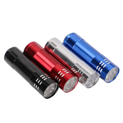 4PCS LED Mini Flashlight Ultra Bright Pocket Torch Camping Work Light Small Lamp