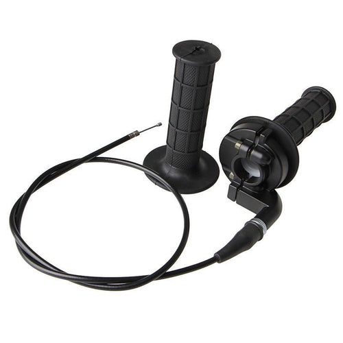 Throttle Cable Handle Grip Casing Set Compatible with Honda XR50 CRF50 XR70 CRF70 Bike