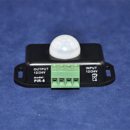 DC 12V-24V 8m Automatic Infrared PIR Motion Sensor Timer Switch For LED light