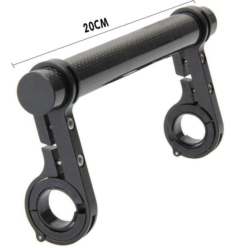 Double Mountain Bike Handlebar Extender Extension Bicycle Mount Bracket HolderAU