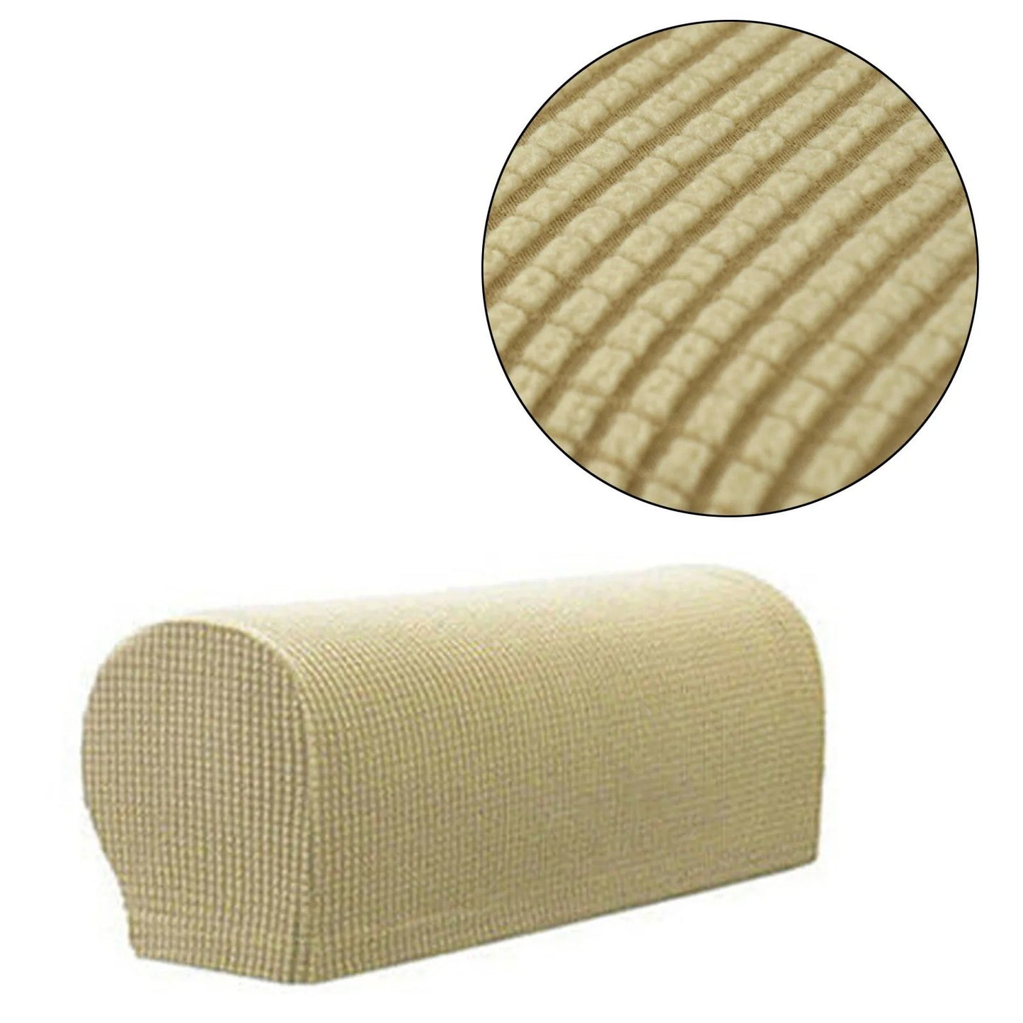 2PCS Removable Armrest Covers Arm Chair Stretchy Chair Sofa Couch Arm Protector