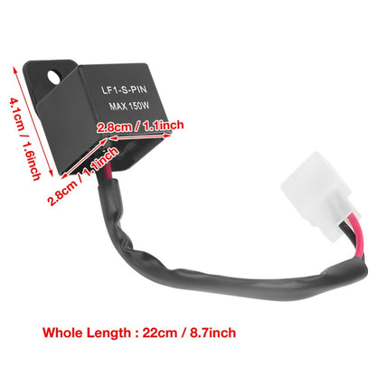 12V 150W Blinker Relay LF1-S-PIN 2Pin Flasher Relay  LED Turn Signal